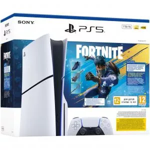Sony PlayStation 5 Slim Disk Edition 1TB + Fortnite Flowering Chaos bundle