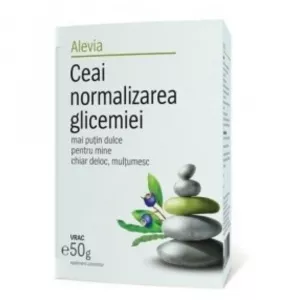Alevia Ceai pentru normalizarea glicemiei, 50g