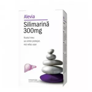 Alevia Silimarina 300mg, 100 comprimate