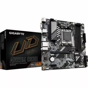 Gigabyte Placa de baza A620M DS3H Rev. 2.0, AMD A620, Socket AM5, mATX