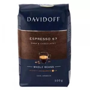 Davidoff Espresso 57 Dark and Chocolatey, boabe 500g