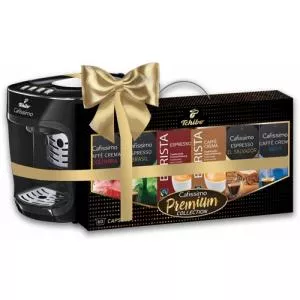 Tchibo Cafissimo mini Black + 60 capsule Premium Collection