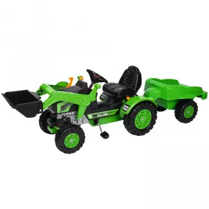B.I.G. Tractor cu pedale si remorca Jim Loader