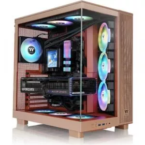 Thermaltake Carcasa View 380 XL TG ARGB Gravel Sand, Fara sursa