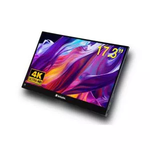 Verbatim PMT-17-4K monitor portabil 17.3inch touch screen 4K 3840x2160px 16:9 LCD 6ms