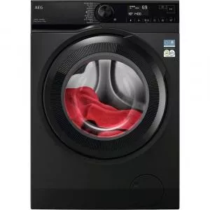 AEG Masina de spalat rufe frontala LFR73844E, 8 kg, 1400rpm, Clasa A, Motor Eco Inverter, ProSense+ProSteam (Argintiu inchis)