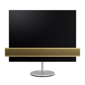 Bang and Olufsen BeoVision Eclipse 2nd Gen., Floor stand motorizat, 65, 4K, 165cm, OLED, Dolby Vision Brass Tone