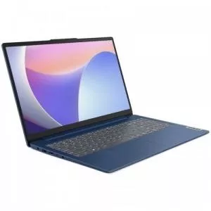 Lenovo Laptop IdeaPad Slim 3 15IRU8, procesor Intel Core i3-1315U, 15.6 inch, Full HD, 8GB RAM, 512GB SSD, Intel UHD Graphics, Windows 11 Home, Albastru