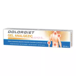 Zdrovit Gel analgezic Dolorgiet, 50 ml