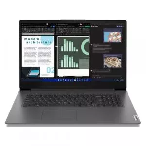 Lenovo Laptop V17 G4 IRU, procesor Intel® Core™ i7 i7-13620H, 17.3 inch, Full HD, 16 GB RAM, 512 GB SSD, Intel UHD Graphics, Windows 11 Pro, Gri