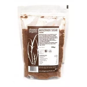 Dragon Superfoods Zahar brun Muscovado BIO 300g