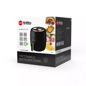 Eldom Friteuza Friteuza fara ulei FR35, 3.5L, 1300W, temperatura ajustabila, Negru