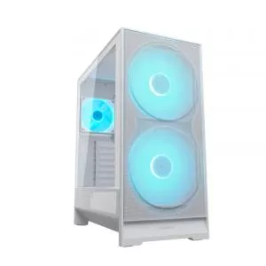 Cougar Carcasa Airface 180, ARGB, Middle Tower, Fara sursa (Alb)