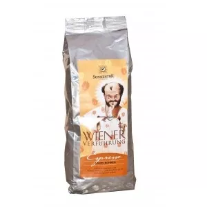 Sonnentor Cafea Eco - Ispita Vieneza - Espresso boabe Bio, 500g 
