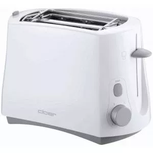 Cloer Prajitor de paine 331 Toaster 2 Felii Alb