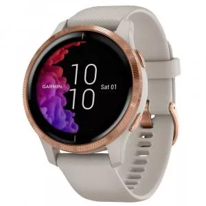 Garmin Venu 010-02173-24 Light Sand with Rose Gold Hardware