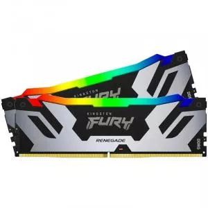 Kingston 96GB 6400MT/s DDR5 CL32 DIMM (Kit of 2) FURY Renegade RGB XMP KF564C32RSAK2-96