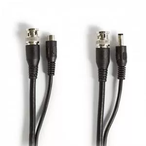 Nedis Cablu BNC + alimentare DC 50m CCTVCA10BK500