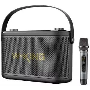 W-KING Boxa portabila Wireless Bluetooth 5.0 H10 S 80W, Raza actiune 10 m, Negru