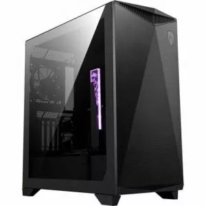 MSI Carcasa MPG GUNGNIR 300R AIRFLOW, Middle Tower, Fara sursa,  ATX, ATX extins (e-ATX), Micro ATX (uATX), Mini ITX, Negru