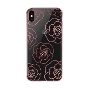Devia Camellia pentru Apple iPhone XS-X Roz