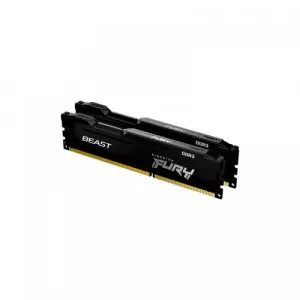 Kingston FURY Beast Black 8GB, DDR4-2666MHz , CL16 KF426C16BBK2/8