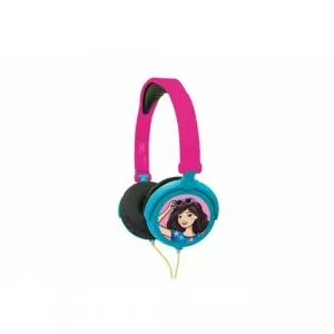 Lexibook Casti pliabile cu fir Barbie, Jack audio 3.5mm (Multicolor)