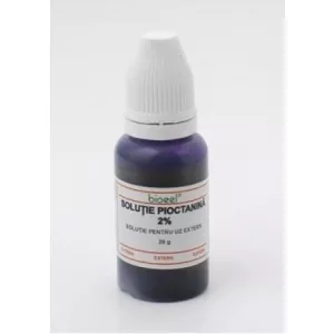 Bioeel SOLUTIE PIOCTANINA 2% 20gr