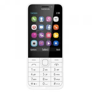 Nokia 230, Dual SIM, Argintiu