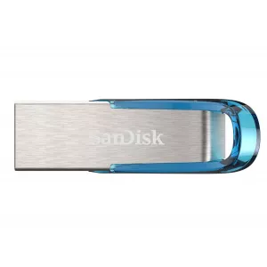Sandisk USB Ultra Flair, 64GB, USB 3.0, Albastru