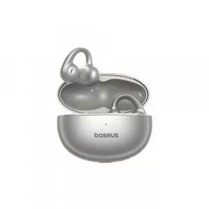 Baseus Casti True Wireless Open-Ear Bowie MC1 Pro, On Ear, A0102503, Bluetooth, MultiPoint, Microfon (Titan)
