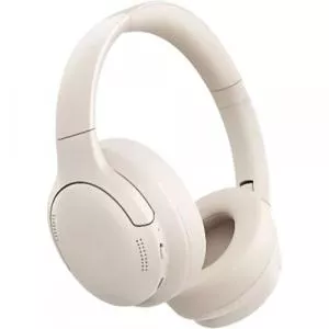 Baseus Casti Stereo Wireless Over-Ear Bowie Bass BH1 Lite, Noise Cancelling, 40mm Dynamic Drivers, Autonomie 80 ore, microfon pe casca, conectare prin Bluetooth 6.0 (Alb)