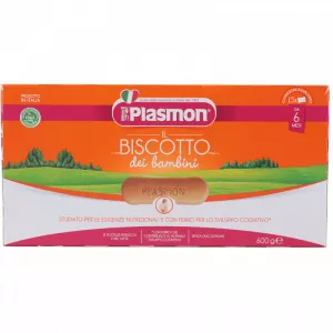PLASMON Biscuiti cu vitamine 6 luni+, 600g