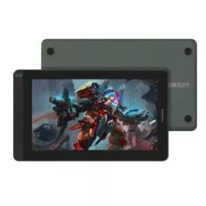 Huion Tableta grafica Kamvas 13, USB C/HDMI, Stilou PW517 (Verde)