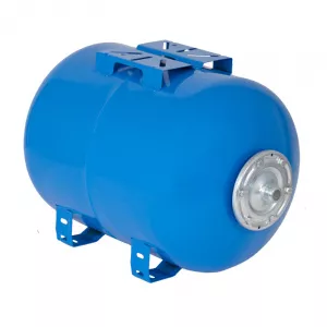 General Vas expansiune. 50 l, metal, orizontal, Albastru