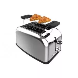 Cecotec Prajitor de paine Toastin' time, 850 W, Inox