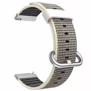 Very Dream Curea material textil, compatibila Xiaomi Amazfit GTR 2, telescoape Quick Release, 22mm, Gri