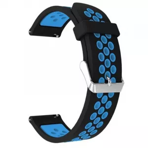 Very Dream Curea silicon, compatibila Xiaomi Amazfit GTS 2, telescoape Quick Release, Black Berry