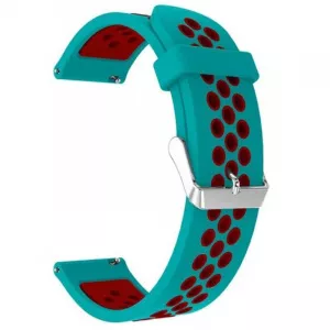 Very Dream Curea silicon, compatibila Xiaomi Amazfit GTS 2, telescoape Quick Release, Azure Red