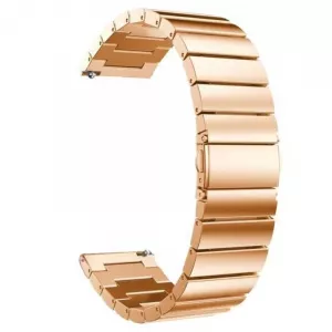 Very Dream Curea otel, compatibila Xiaomi Amazfit GTS 2, telescoape Quick Release, Metallic Rose Gold