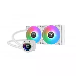 Thermaltake Cooler procesor TH240 V2, ARGB, 500-2000rpm, 25.8dBA, 2x12cm, Alb