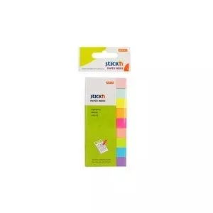 Stickn Stick index hartie color 50 x 12 mm, 9 x 50 file/set, Stick
