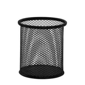 Q-Connect Suport metalic Mesh, pentru instrumente de scris - negru