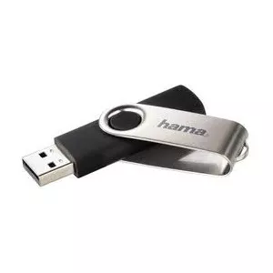 HAMA Rotate 16GB USB 2.0 Black-Silver (94175)