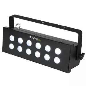 Ibiza Sound STROBOSCOP UV 12X3W DMX