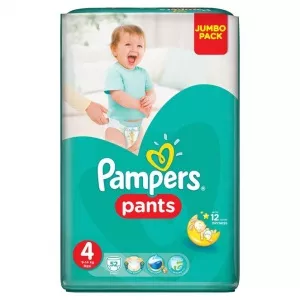 Pampers Active Baby Pants 4 Jumbo Pack 52 buc