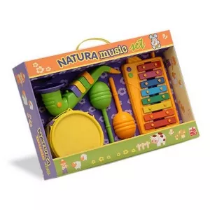 REIG MUSICALES SET XILOFON TAMBURINA SAXOFON SI MARACAS