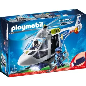 Playmobil Elicopter de Politie cu Led PM6921