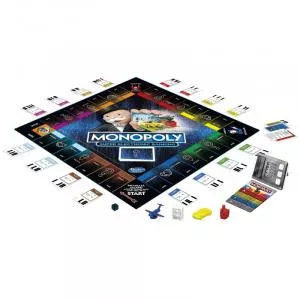 Hasbro Monopoly Super Electronic Banking-Castiga Tot