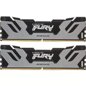Kingston 96GB 6000MT/s DDR5 CL32 DIMM (Kit of 2) FURY Renegade Silver XMP KF560C32RSK2-96